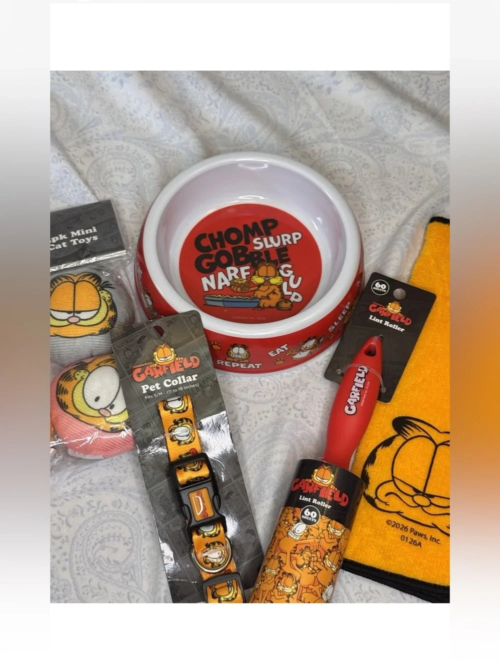 Garfield Dog Cat Pet Care Set